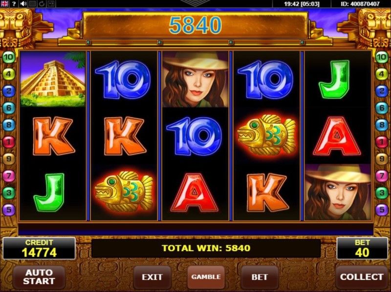 Игровой автомат «Book Of Aztec» в онлайн казино Joy